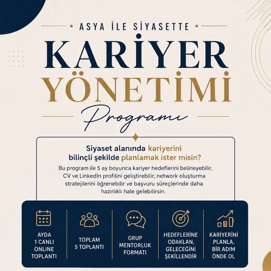 Career Management with Politics Program with Asia